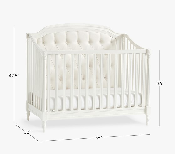 blythe upholstered convertible crib