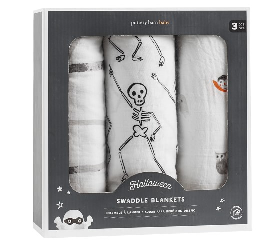 halloween muslin blanket