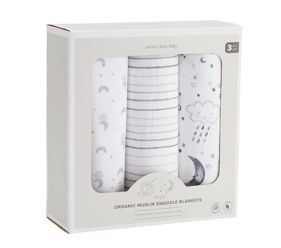 pottery barn kids swaddle