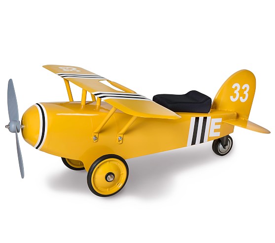 pottery barn airplane lamp