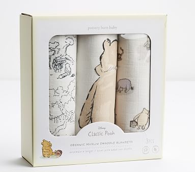 winnie the pooh muslin swaddle