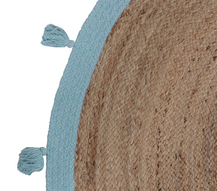 Chenille Jute Round Rug Pottery Barn Kids