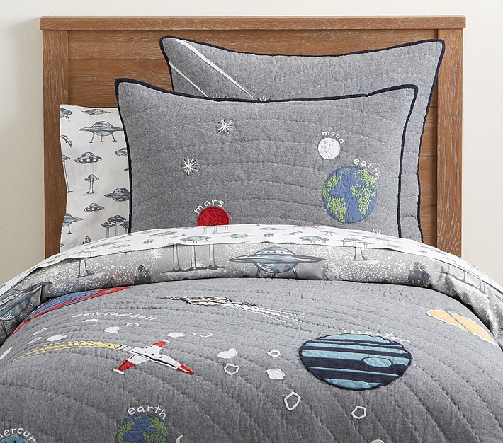 outer space comforter twin