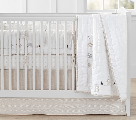 pottery barn nursery bedding