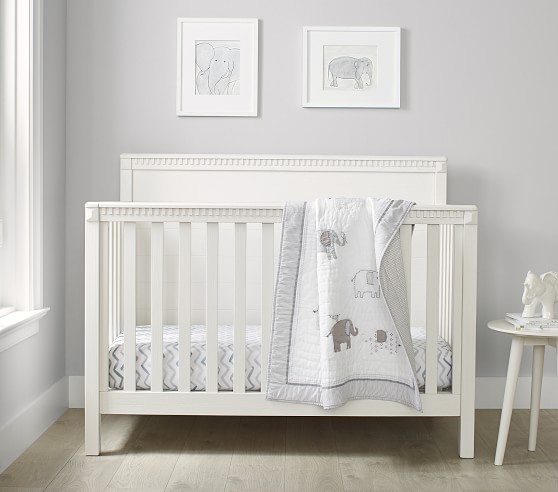 rory crib weathered white