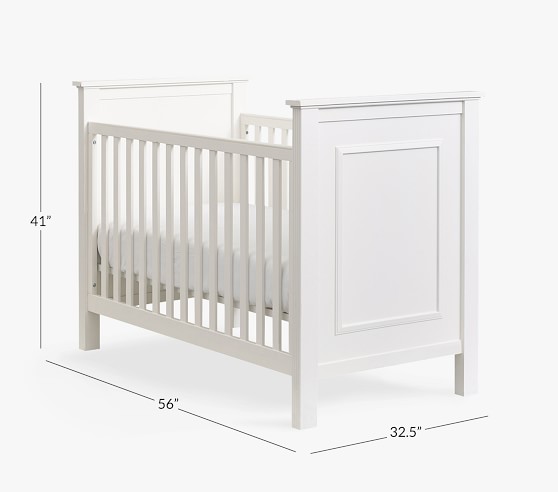 convertible crib dimensions