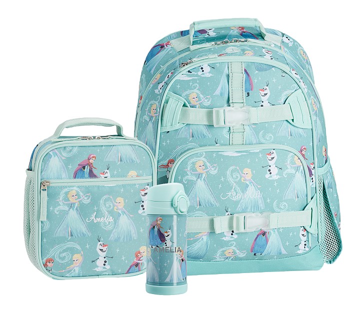 frozen backpack with lunchbox