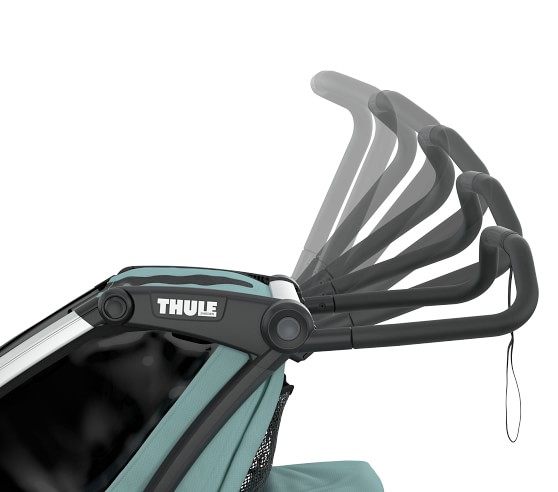 thule single bike trailer