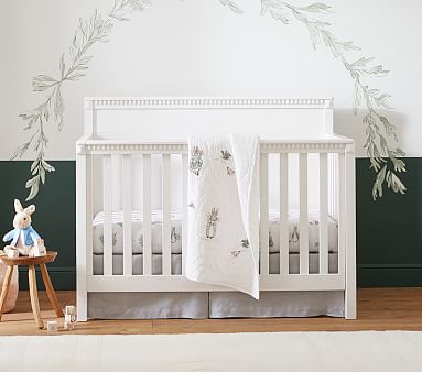 rory crib weathered white