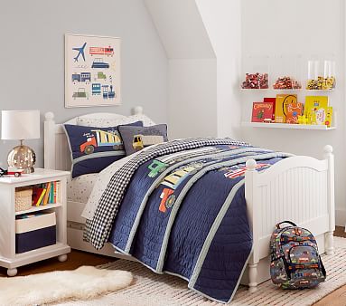 Catalina Stair Loft Bed For Kids & Lower Bed Set | Pottery Barn Kids