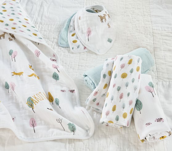 organic swaddle set