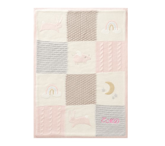 blush baby blanket