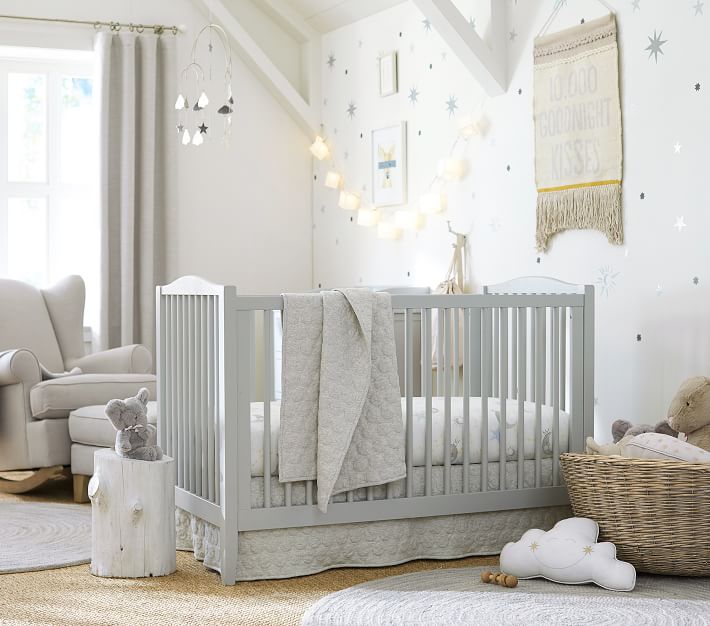 Emerson Convertible Baby Crib Pottery Barn Kids