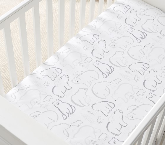 winter crib sheets