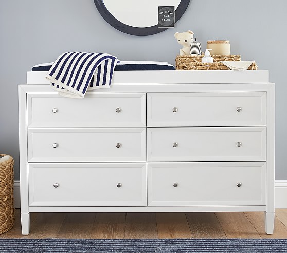 pottery barn kendall extra wide dresser