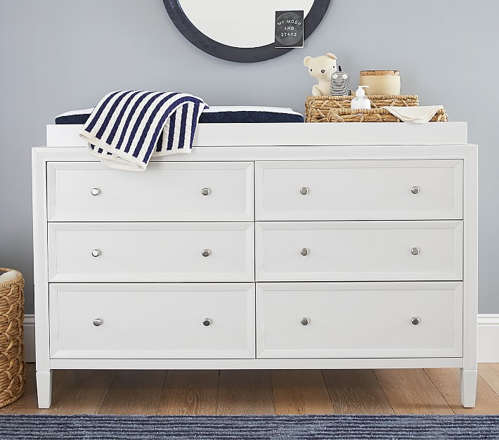 Parker Extra-Wide Dresser \u0026 Topper 