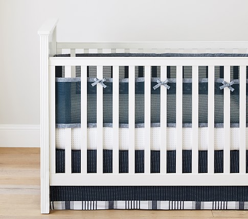 mini crib breathable bumper