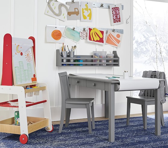 pottery barn carolina craft table