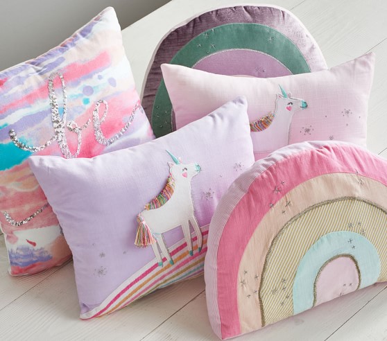 Personalized Pillow Unicorn Decor Unicorn Nursery Teen Bedroom Unicorn Birthday Unicorn Pillow Personalized Unicorn Pillow Kid Pillow