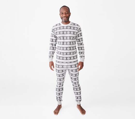 green fair isle pajamas