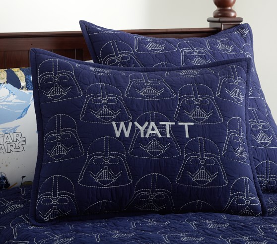 pottery barn darth vader quilt