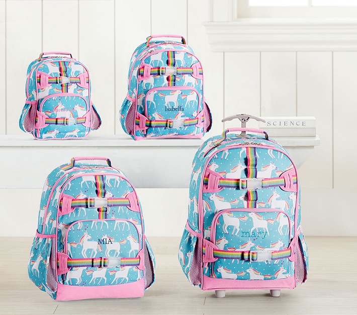 unicorn bookbag set