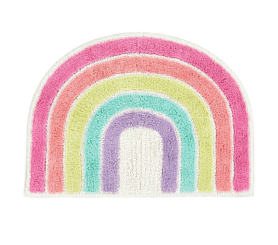 Rainbow Unicorn Bath Kids Bathroom Set Pottery Barn Kids