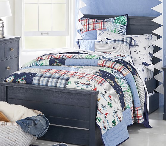 Surf Vibes Quilt Shams Pottery Barn Kids