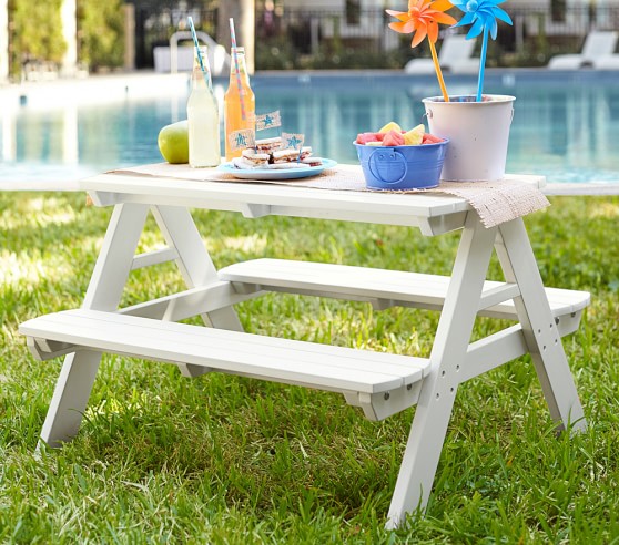 pottery barn picnic table