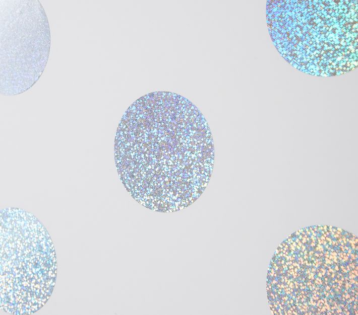 Wallpops Holographic Confetti Dots Kids Wall Decals Pottery Barn Kids