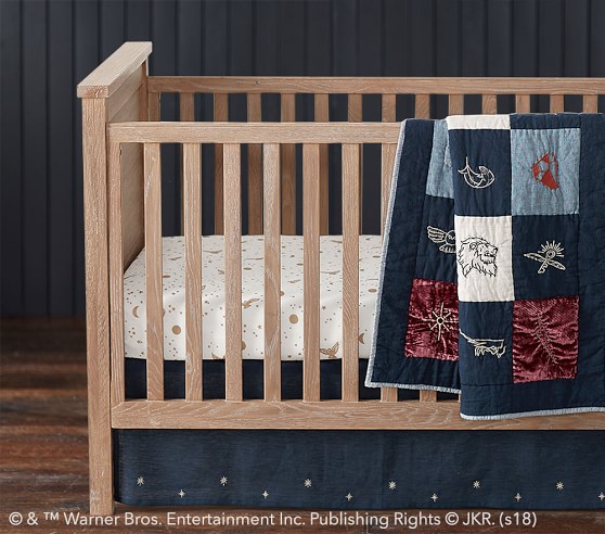 harry potter crib skirt