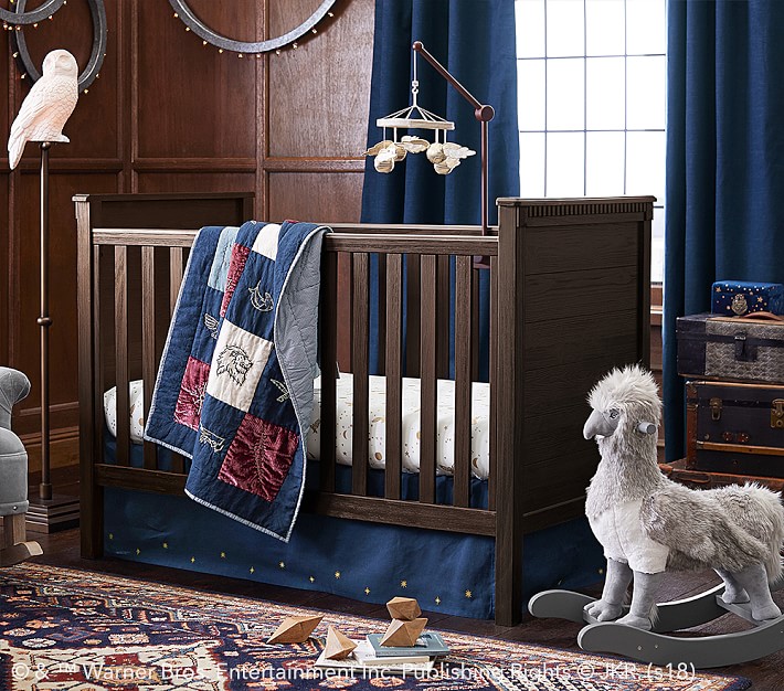 HARRY POTTER™ Enchanted Night Sky Crib Bedding Set Pottery Barn Kids