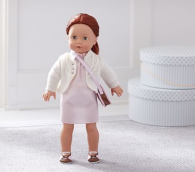 götz baby doll from pottery barn kids named natasha