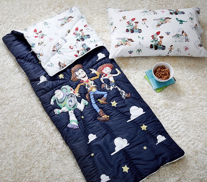 pottery barn toy story sheets