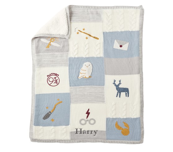 Harry Potter Baby Blanket Hand made blanket Toddler Blanket