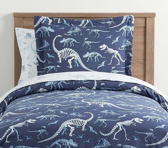 pottery barn dinosaur sheets