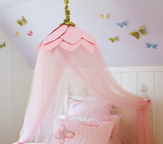 Rose Petal Bed Canopy Pottery Barn Kids