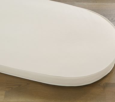 pottery barn oval crib