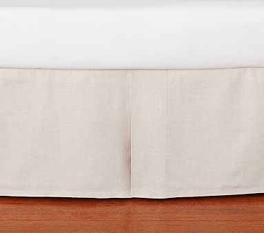 mini crib bed skirt