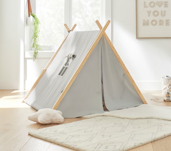 collapsible play tent frame