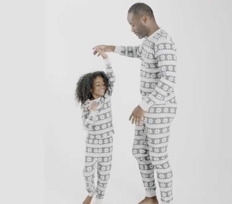 green fair isle pajamas