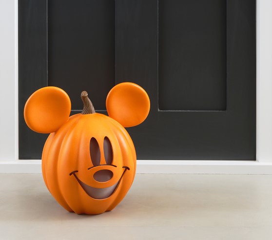 Disney Mickey Mouse Pumpkin Luminary Pottery Barn Kids