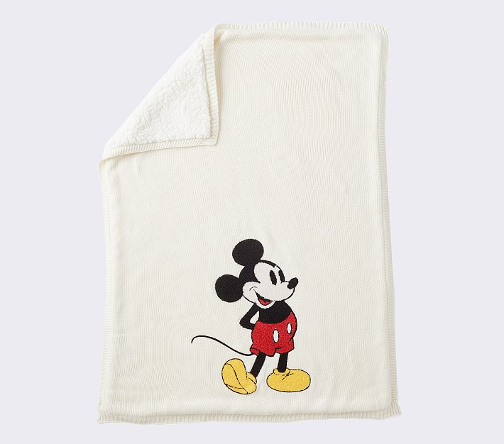 Disney Mickey Mouse and Minnie Mouse Heirloom Baby Blankets Pottery