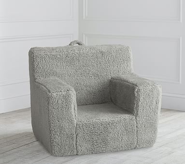 Modern Grey Sherpa Anywhere Chair®