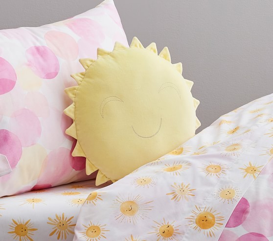 sun throw pillow