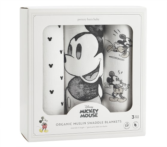 mickey mouse swaddle blanket