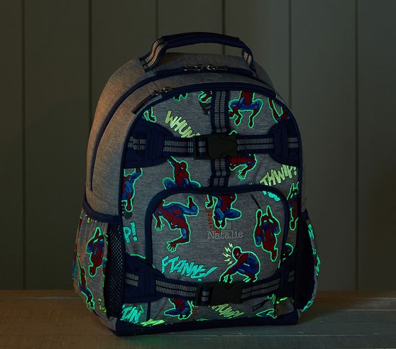 pottery barn spiderman backpack