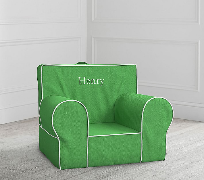 Green with White Piping Anywhere Chair®