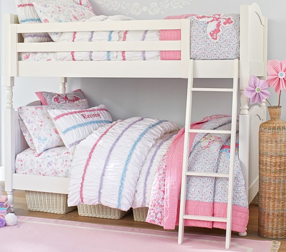Catalina Twin Over Kids Bunk Bed, Pottery Barn Bunk Beds