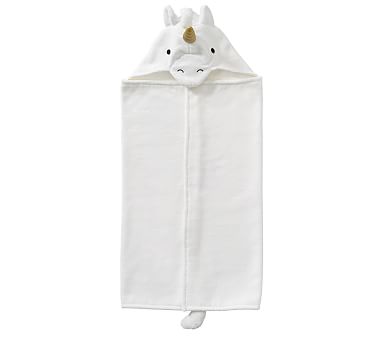 West Elm X Pbk Unicorn Hooded Towel